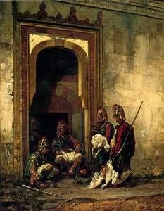 unknow artist Arab or Arabic people and life. Orientalism oil paintings 145 Spain oil painting art
